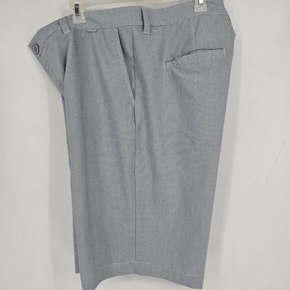Travis Mathew Shorts Mens 38 Striped Performance Golf Stretch Casual Lightweight - Picture 10 of 12